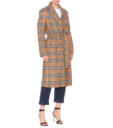 burberry stil wollmantel damen|Burberry Wool Coats for Women .